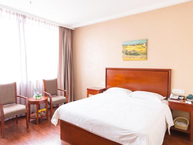 Greentree Inn Jiangsu Suzhou Kunshan High Speed Rail Station Hengshan Road Express Hotel Екстер'єр фото