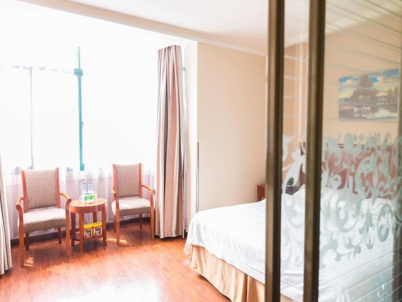 Greentree Inn Jiangsu Suzhou Kunshan High Speed Rail Station Hengshan Road Express Hotel Екстер'єр фото