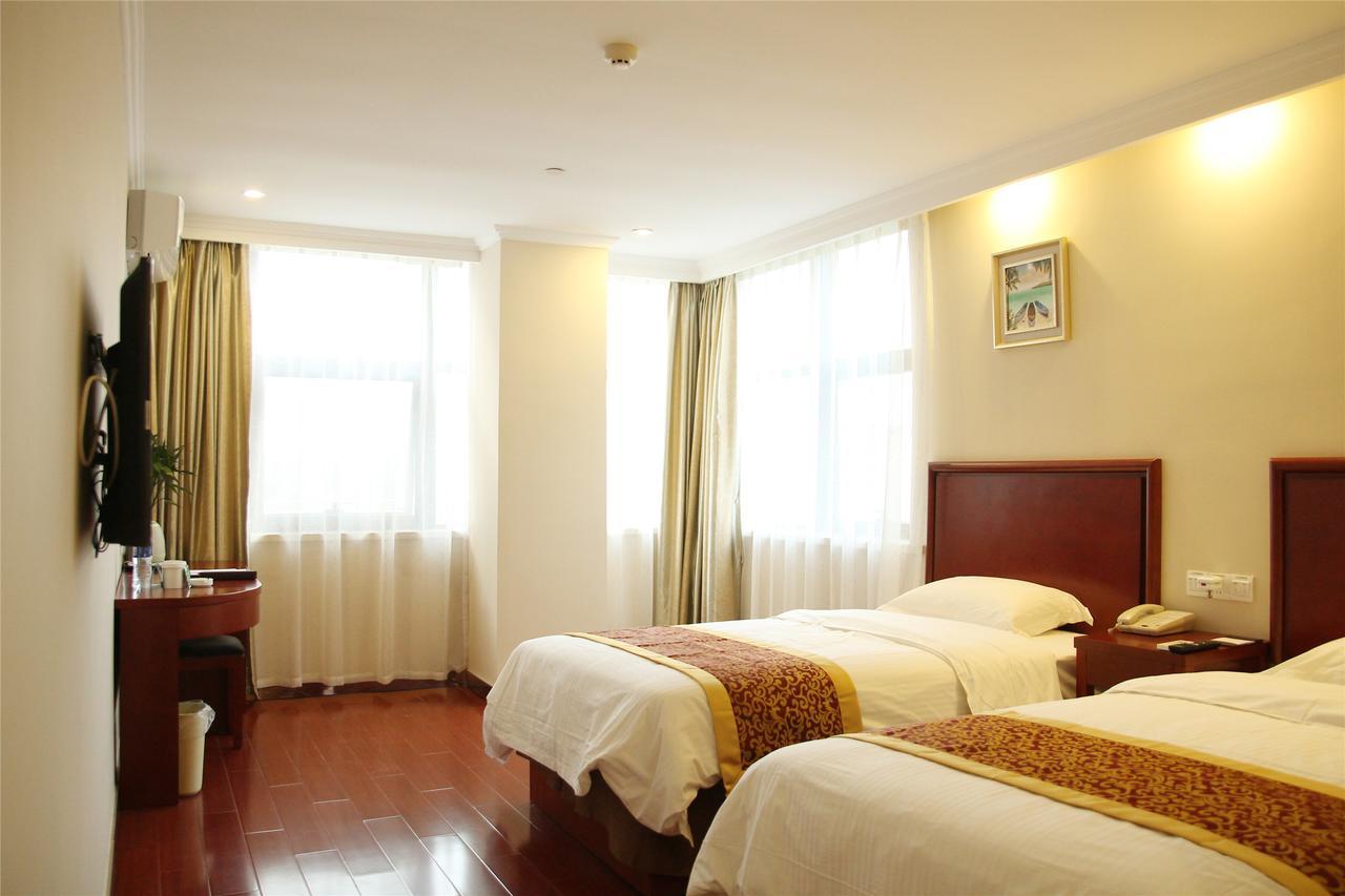 Greentree Inn Jiangsu Suzhou Kunshan High Speed Rail Station Hengshan Road Express Hotel Екстер'єр фото