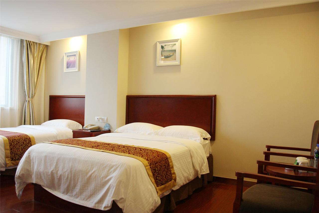 Greentree Inn Jiangsu Suzhou Kunshan High Speed Rail Station Hengshan Road Express Hotel Екстер'єр фото