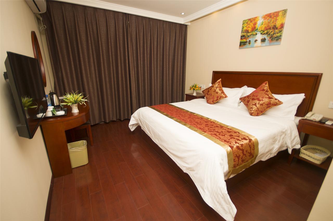 Greentree Inn Jiangsu Suzhou Kunshan High Speed Rail Station Hengshan Road Express Hotel Екстер'єр фото